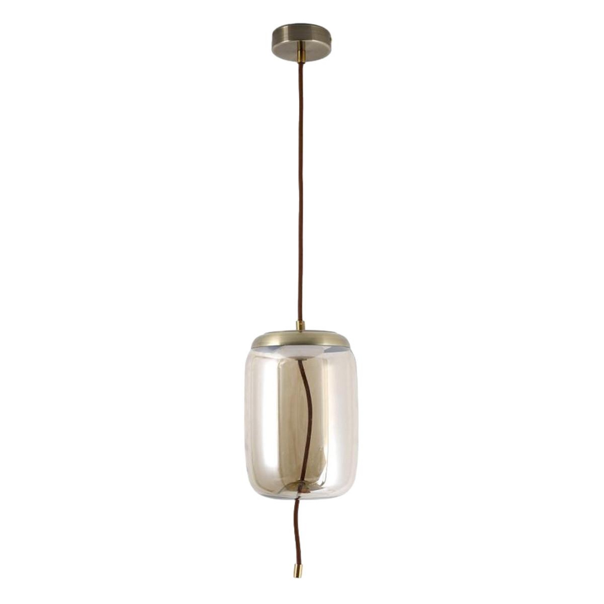 Voir la diapositive 1 : Paris Prix Suspension en verre led  dalys  28cm transparent