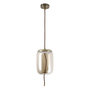 Voir la diapositive 1 : Paris Prix Suspension en Verre Led  Dalys  28cm Transparent