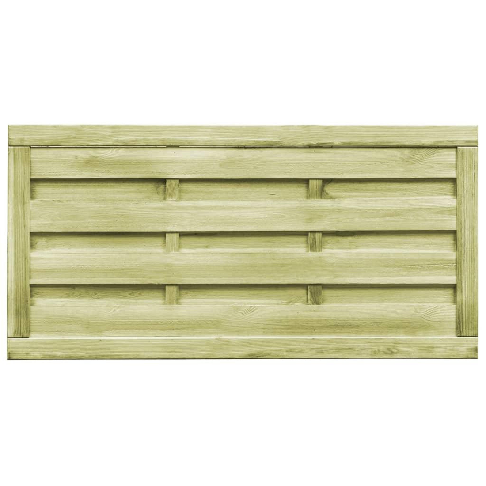 Voir la diapositive 4 : VIDAXL Portillons 2 pcs Bois de pin impregne 150x75 cm Vert