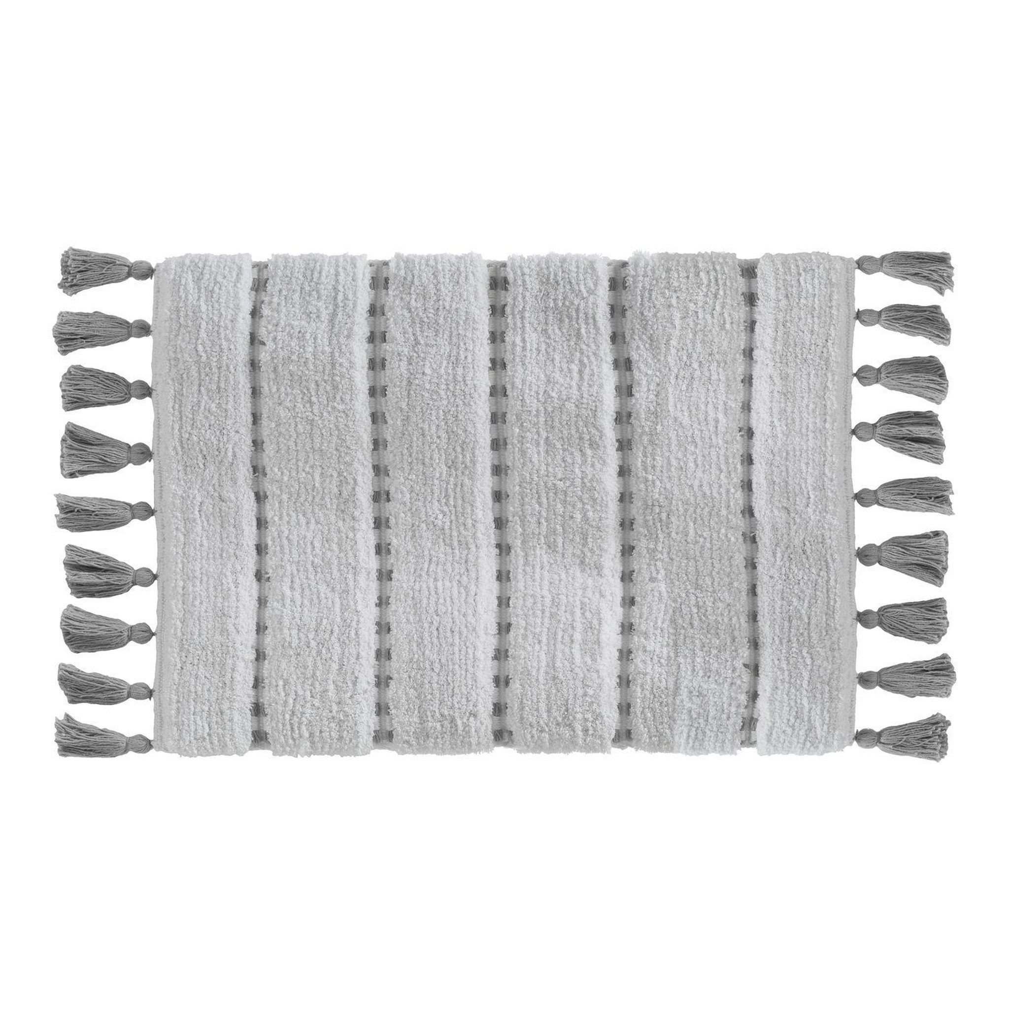 Voir la diapositive 1 : FIVE Tapis à pompons pour salle de bain