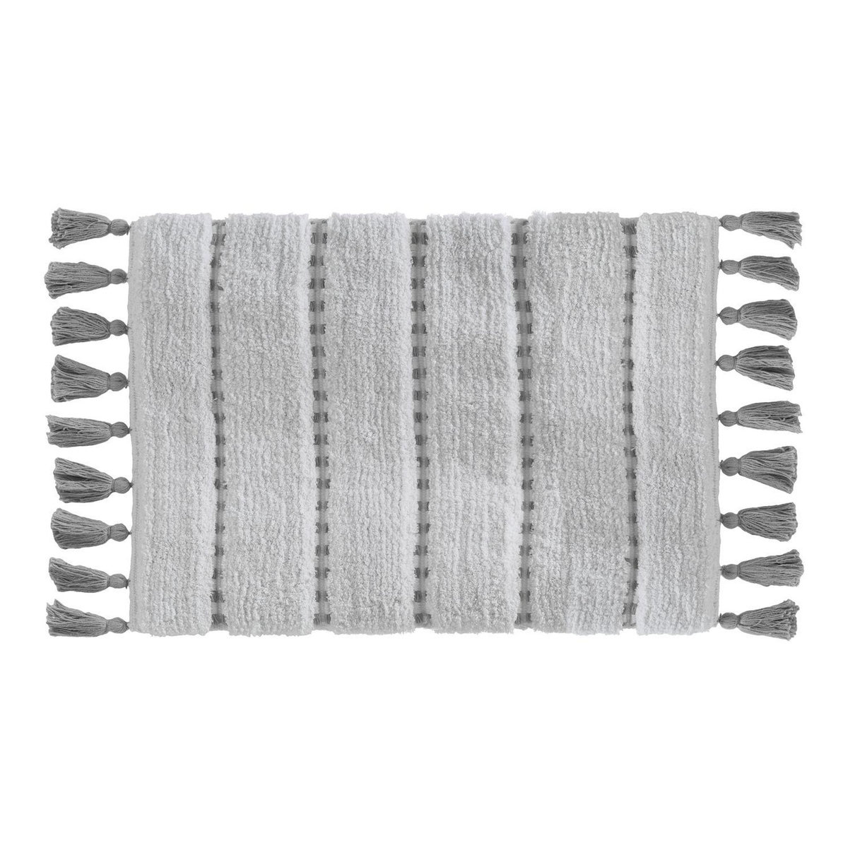 FIVE Tapis à pompons pour salle de bain