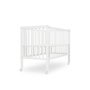 Voir la diapositive 1 : INTERBABY Lit Bébé en hetre Mod. Basic - blanc