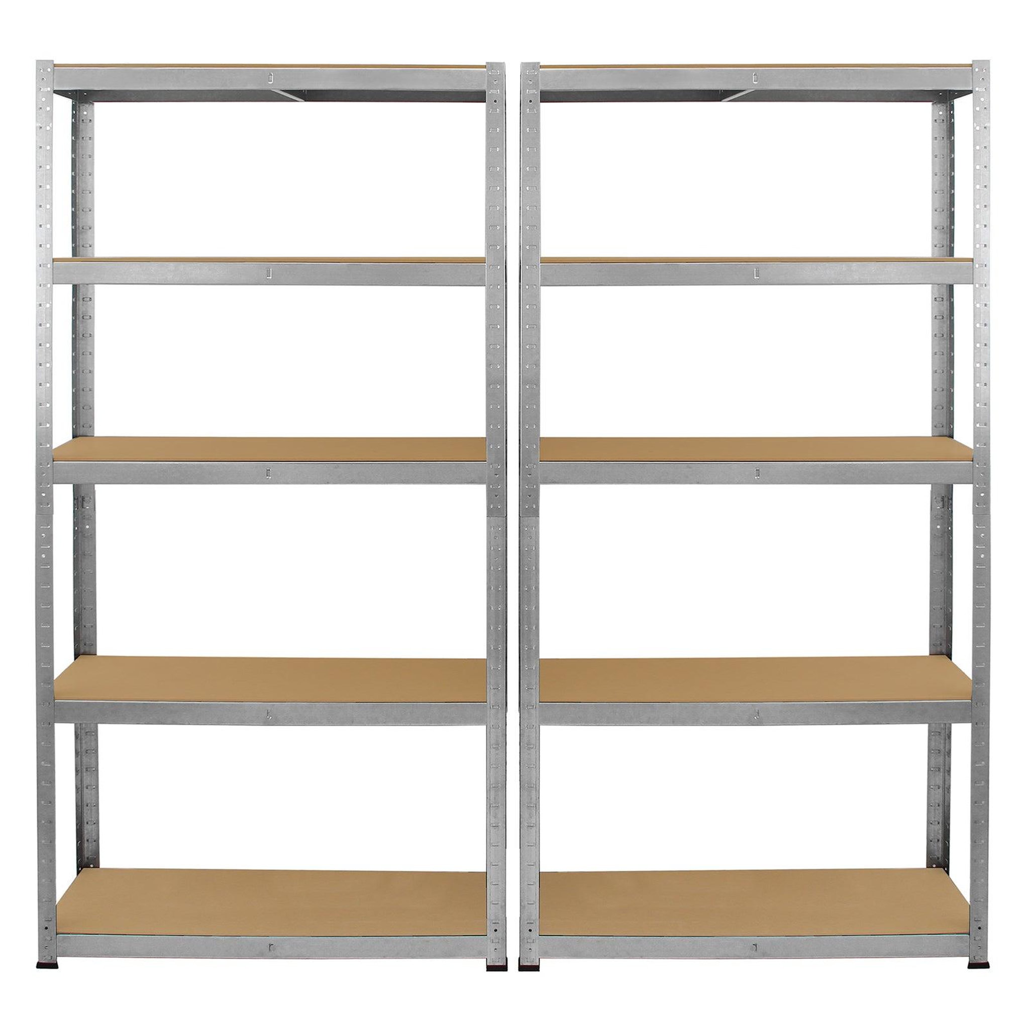 Voir la diapositive 2 : MONSTER RACKING Lot de 4 rayonnages galwix en acier galvanisÉ 90 cm x 30 cm x 180 cm