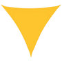 Voir la diapositive 2 : VIDAXL Voile d'ombrage 160 g/m^2 Jaune 3,6x3,6x3,6 m PEHD
