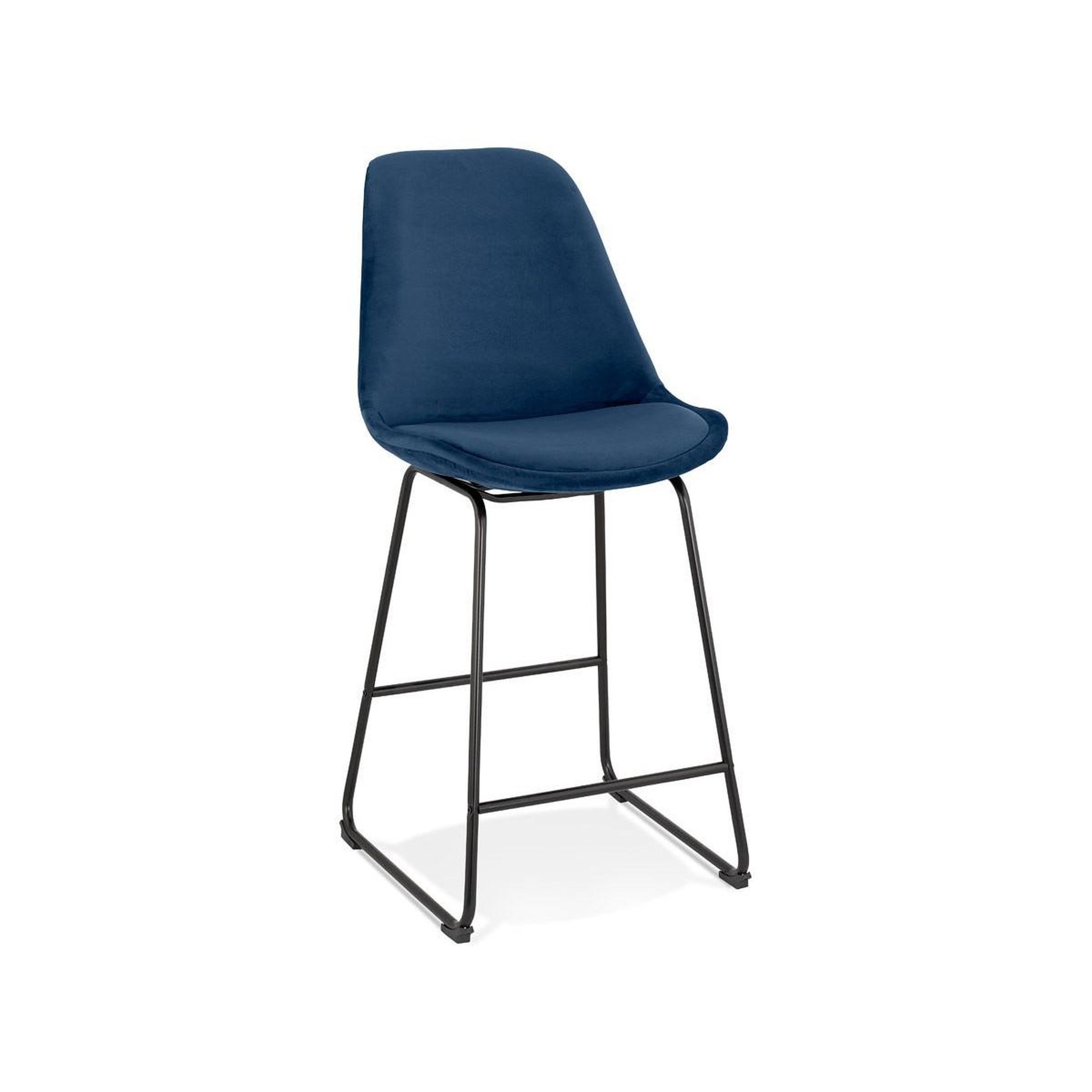 Voir la diapositive 1 : Paris Prix Tabouret de bar design  mayaso  109cm bleu