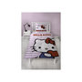 Voir la diapositive 5 : HELLO KITTY Parure de lit réversible - HELLO KITTY - Microfibre - 1 housse de couette 140 x 200 cm + 1 taie 63 x 63 cm