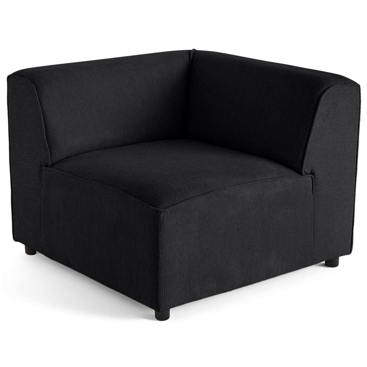 LISA DESIGN Suaro - module d'angle réversible en tissu texturé