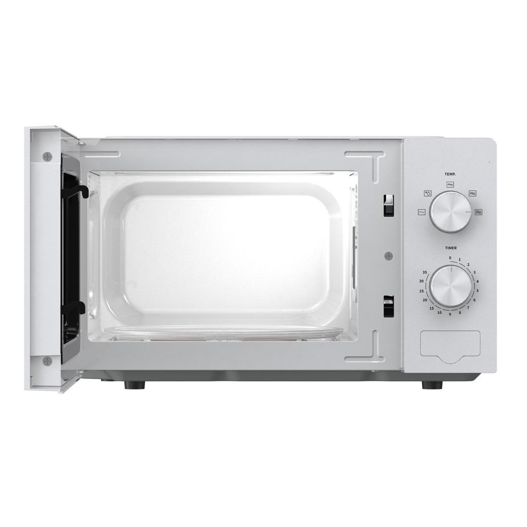 Voir la diapositive 4 : Hisense Micro-ondes monofonction 20l 1150w blanc - H20MOWP1