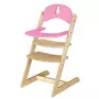 JB-Bois Chaise haute nounours en bois
