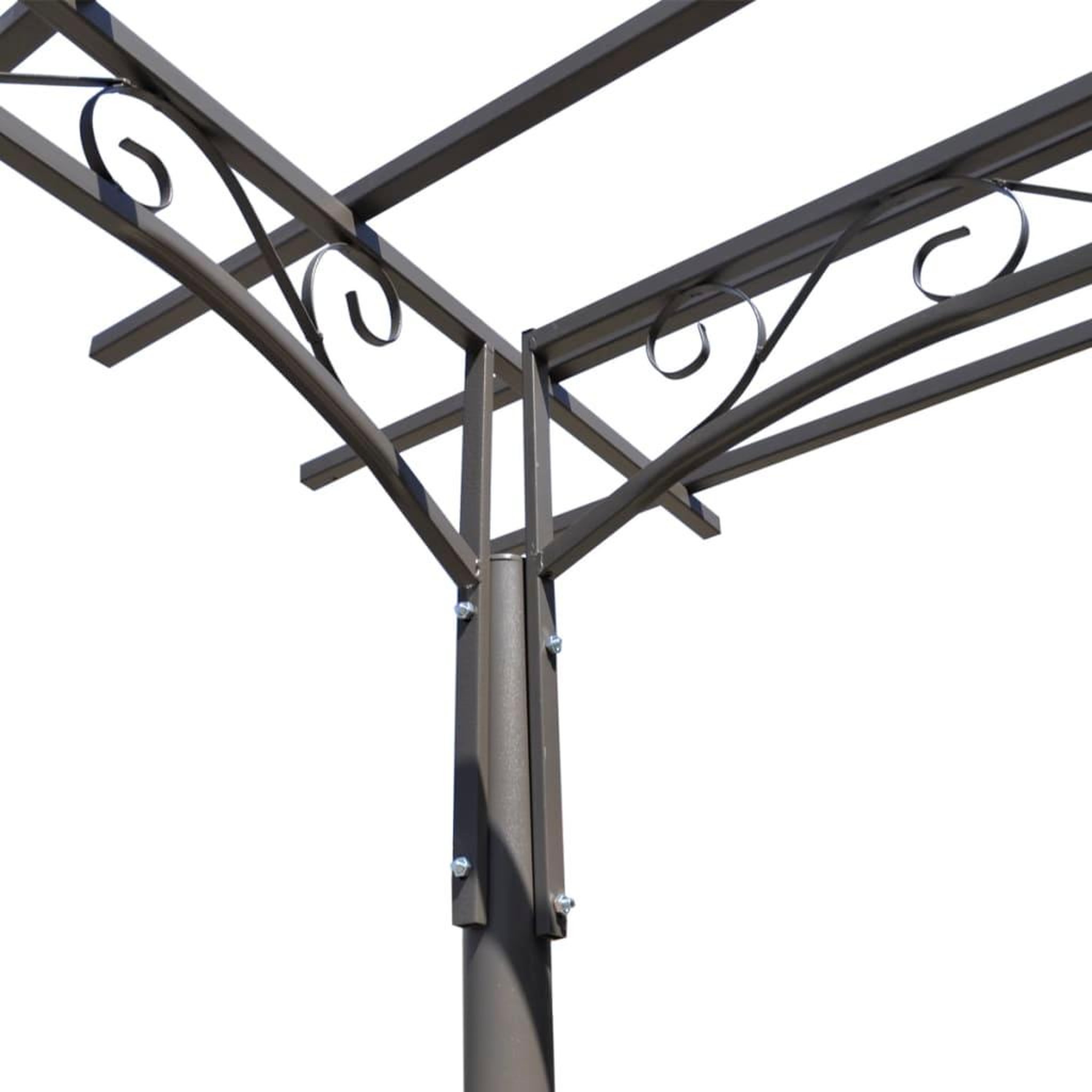 Voir la diapositive 4 : VIDAXL Voute de jardin de decoration pour rosiers