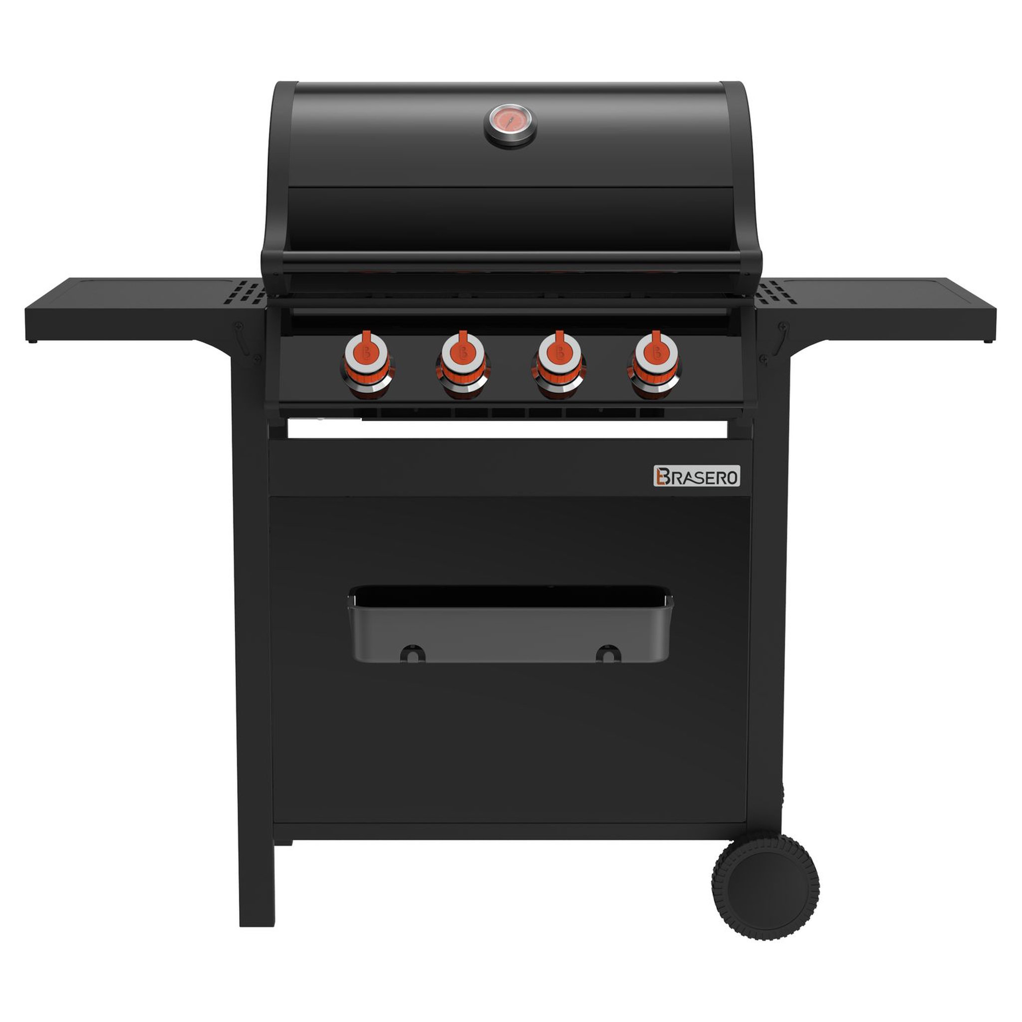 Voir la diapositive 3 : BRASERO Barbecue à gaz 4 brûleurs easy clean SPRING