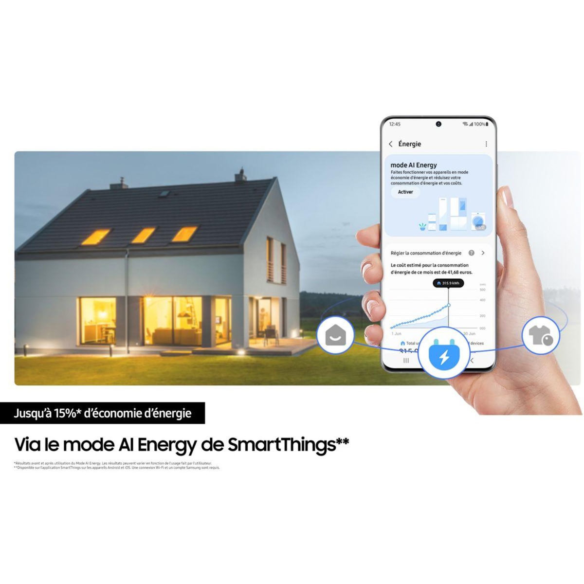 Samsung Réfrigérateur combiné RL38C776ASR
