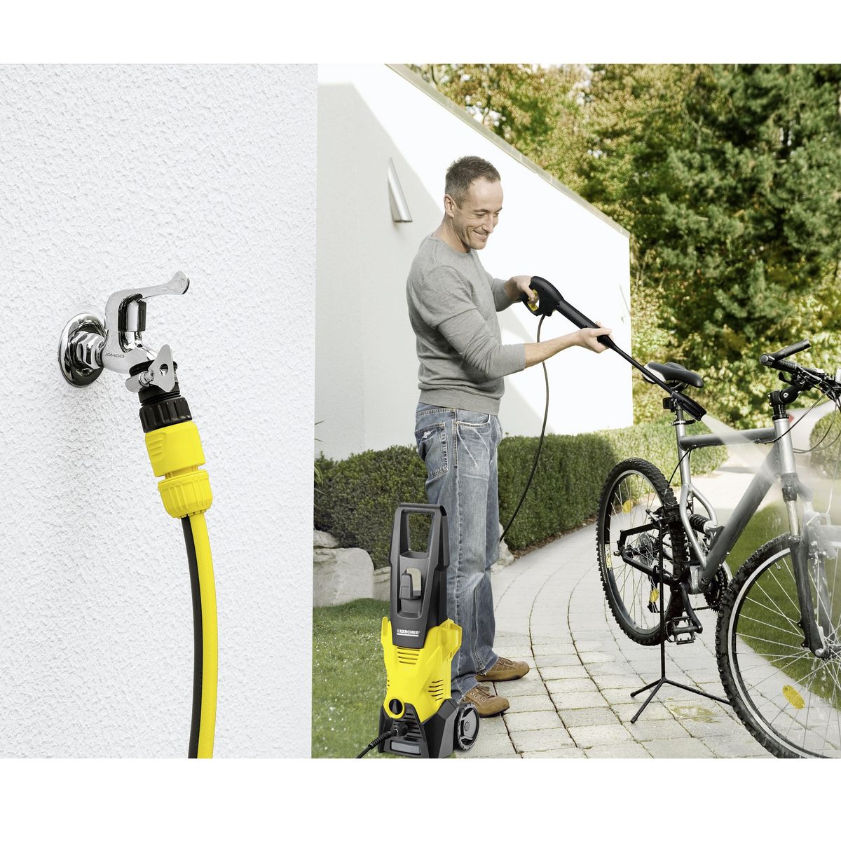 KARCHER Nettoyeur Haute Pression K3 Car & Home - 120 Bars