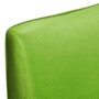 VIDAXL Housse de chaise droite extensible 4 pcs vert