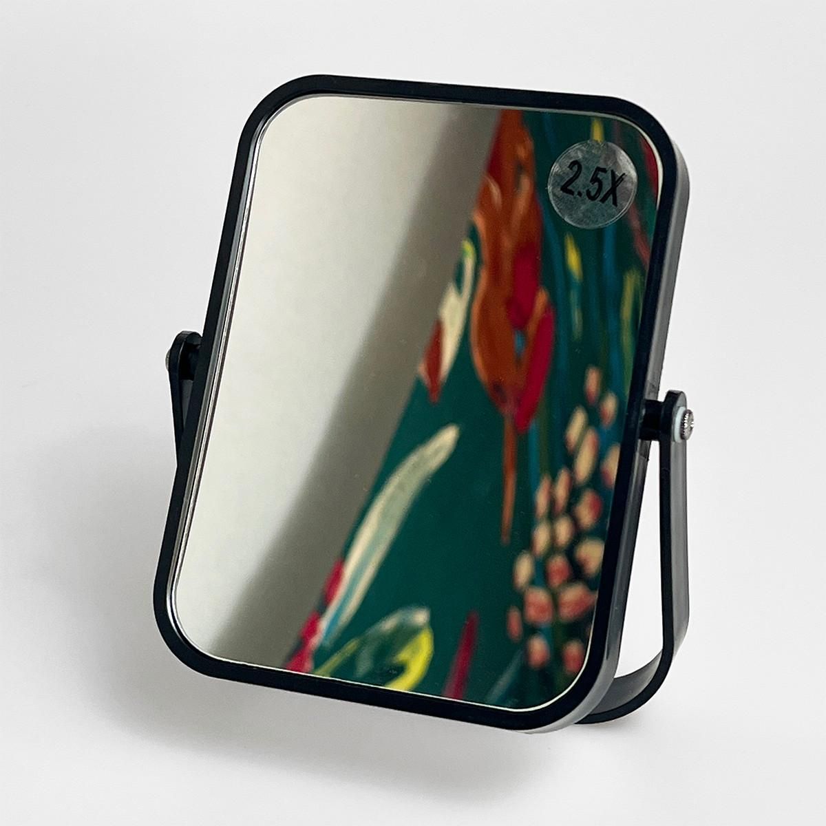 GUY LEVASSEUR Miroir grossissant double face sur pied