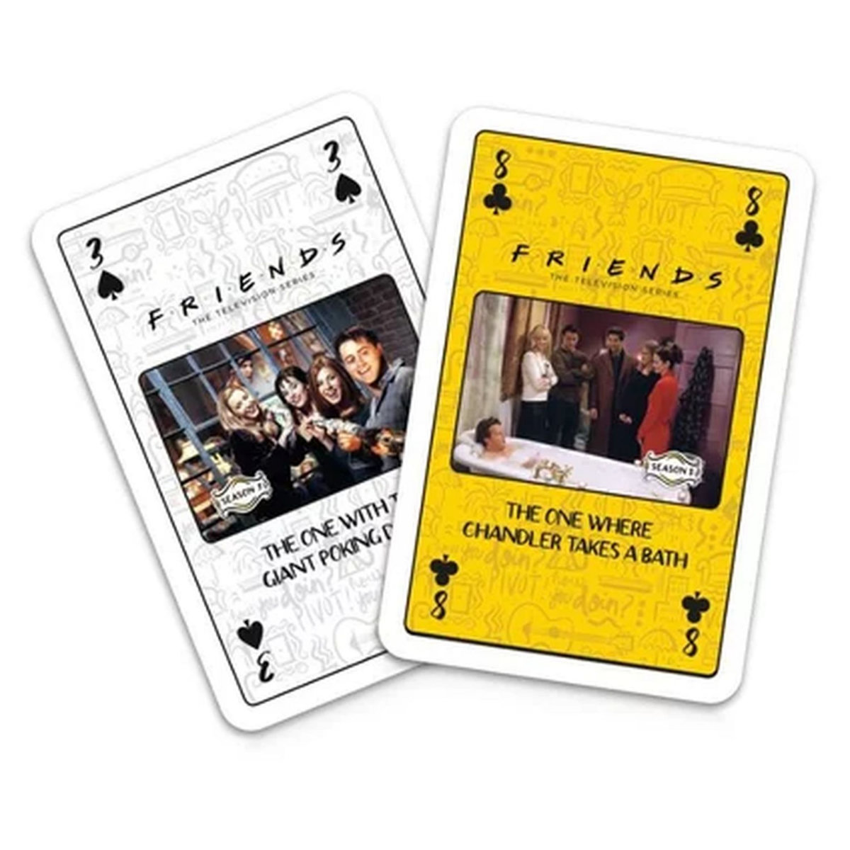  WINNING MOVES Jeu de 54 cartes Friends 