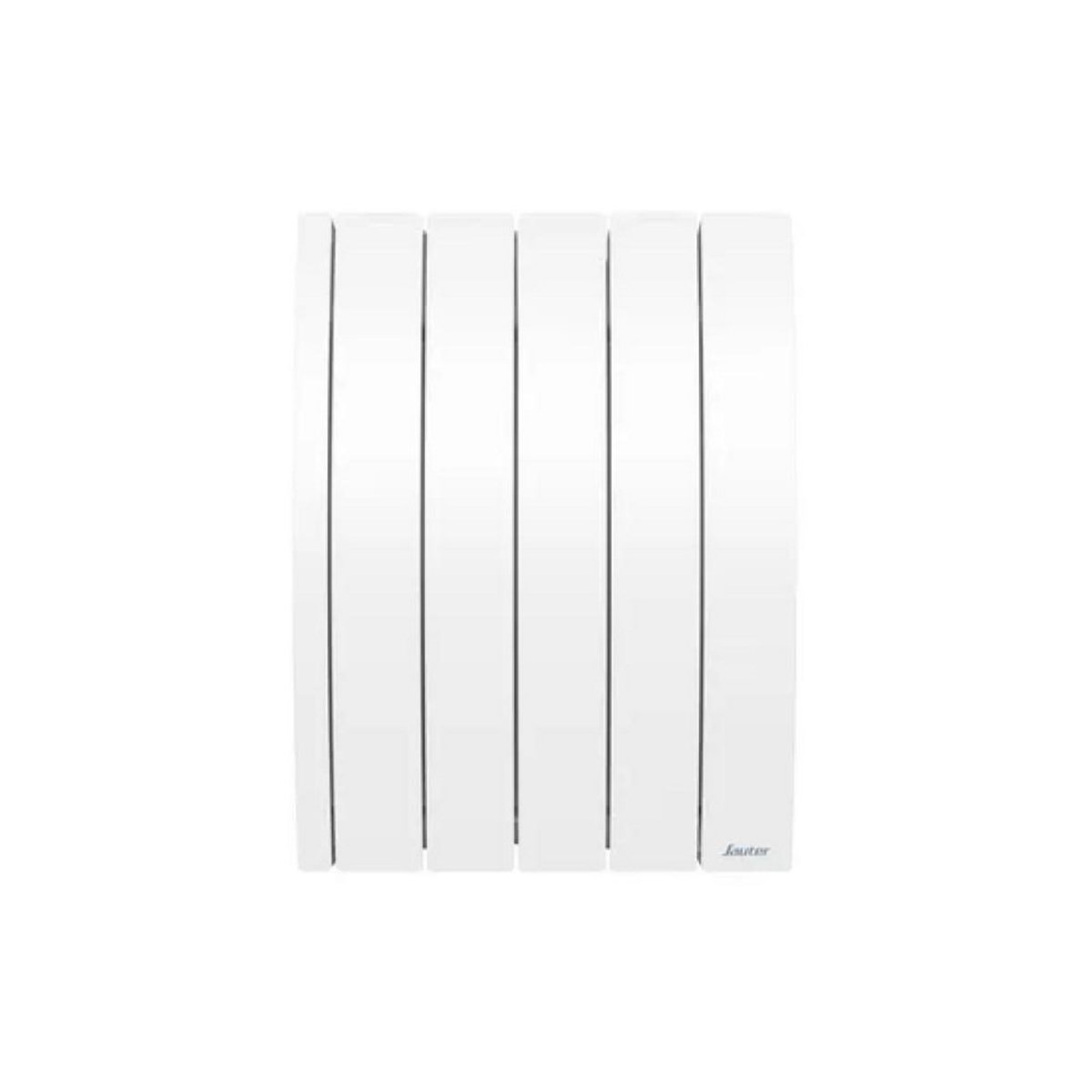 Sauter Radiateur électrique connecté IPALA horizontal 500W blanc - inertie fluide