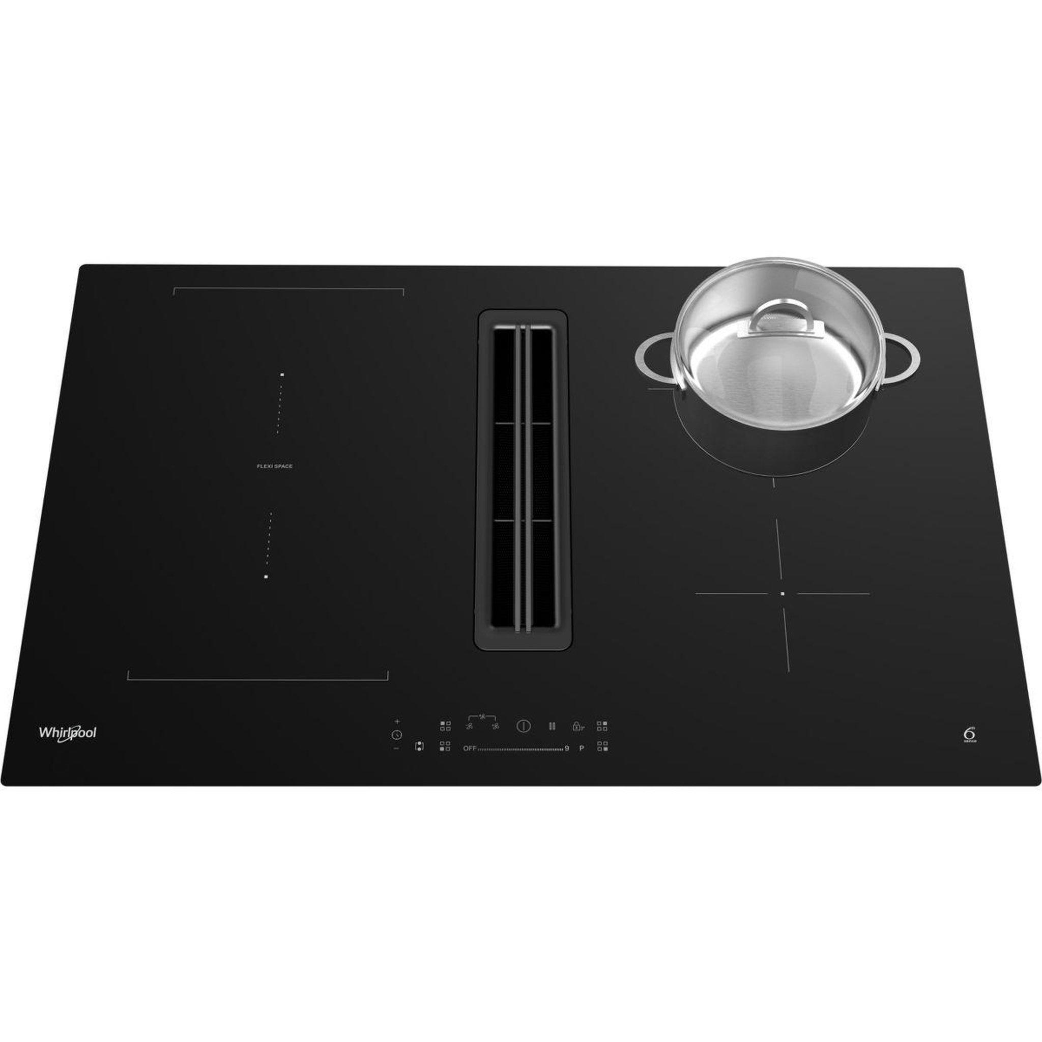 Voir la diapositive 5 : Whirlpool Plaque induction aspirante wvhs80ffb