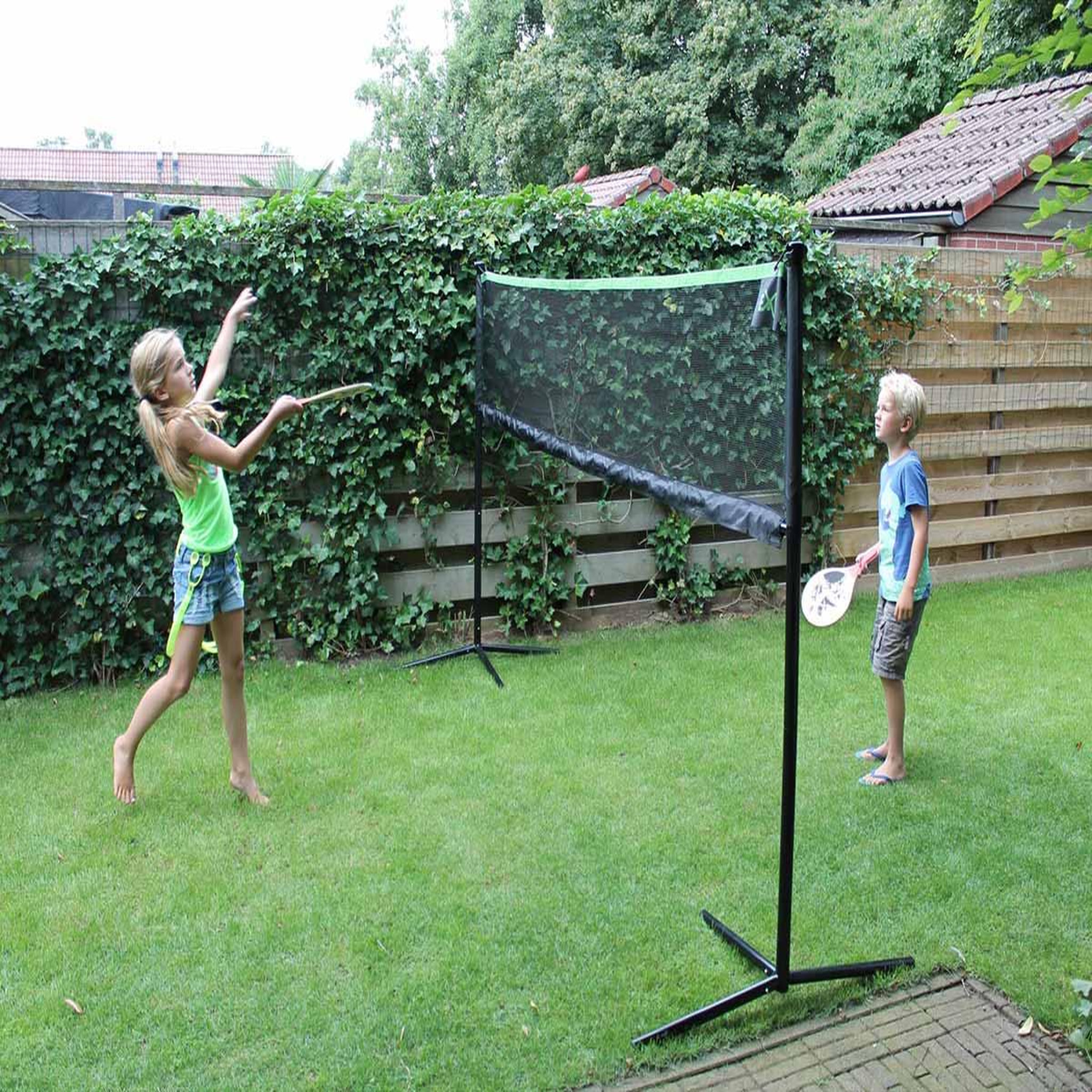 Voir la diapositive 2 : EXIT TOYS Filet de sport réglable 1,55 x 3,00 m - exit toys