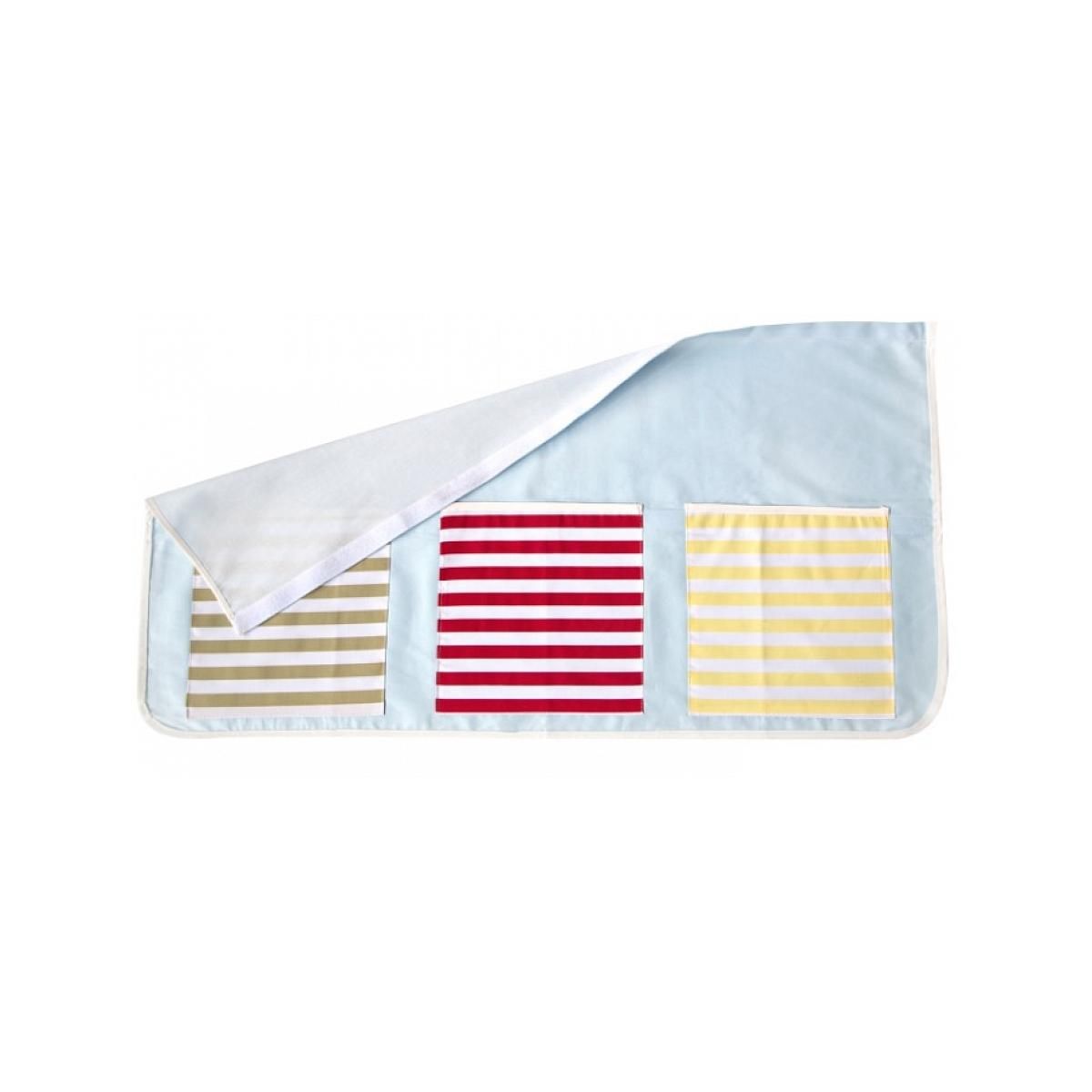 HomeStyle4U Sac en tissu multicolore pour lit enfant superposé