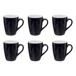 SECRET DE GOURMET Lot de 6 Mugs  Colorama  38cl Bleu