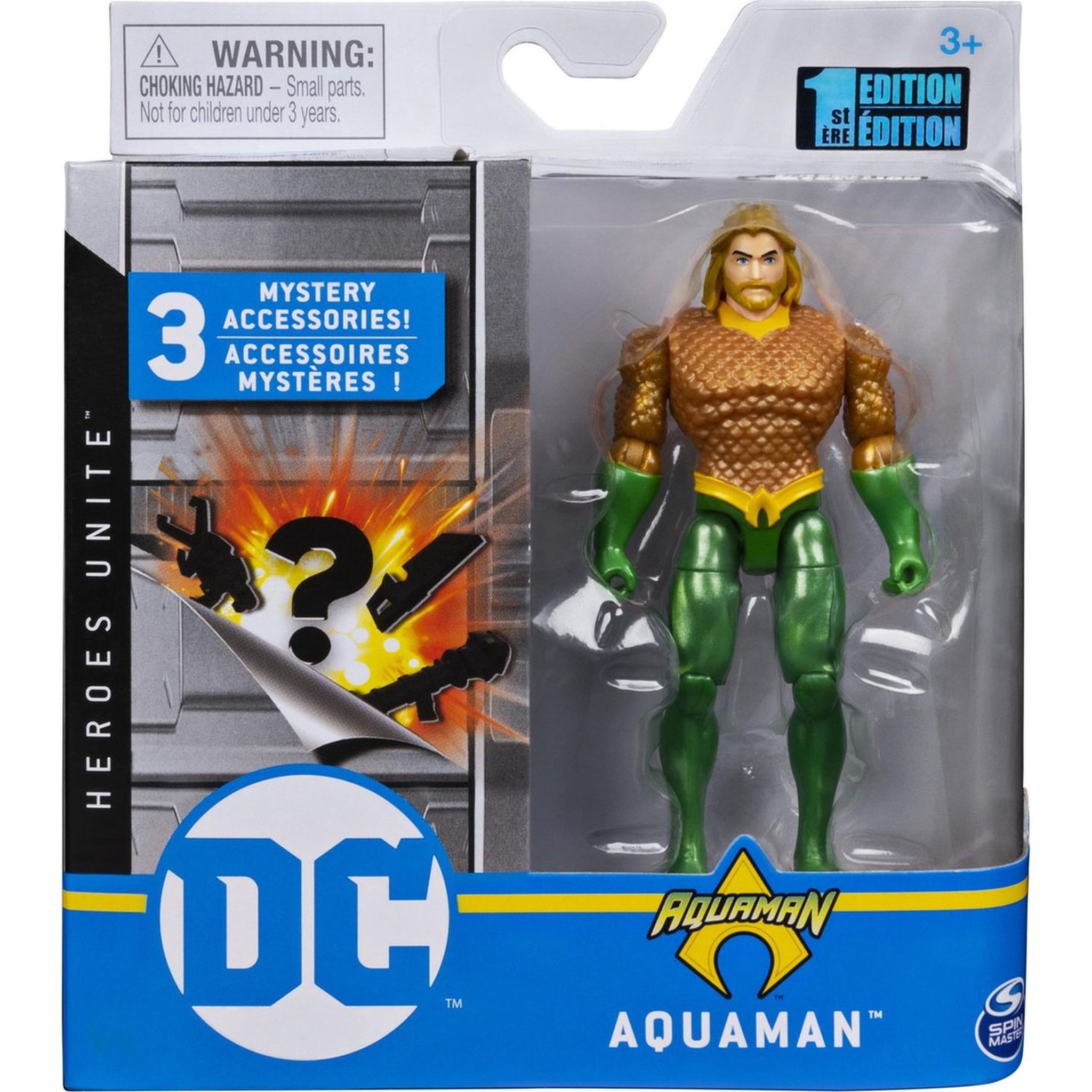 Voir la diapositive 4 : SPIN MASTER Figurine basique 10 cm Aquaman