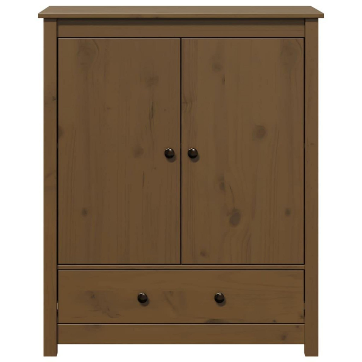 VIDAXL Buffet Marron miel 83x41,5x100 cm Bois massif de pin