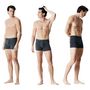 Voir la diapositive 5 : SERGE BLANCO Lot de 8 boxers homme Casual Serge Blanco