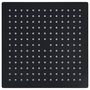 Voir la diapositive 2 : VIDAXL Pomme de douche pluie Acier inoxydable 30x30 cm Carree Noir