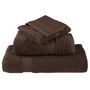 Voir la diapositive 4 : VIDAXL Serviettes d invité de qualité supérieure SOLUND 2 pcs marron