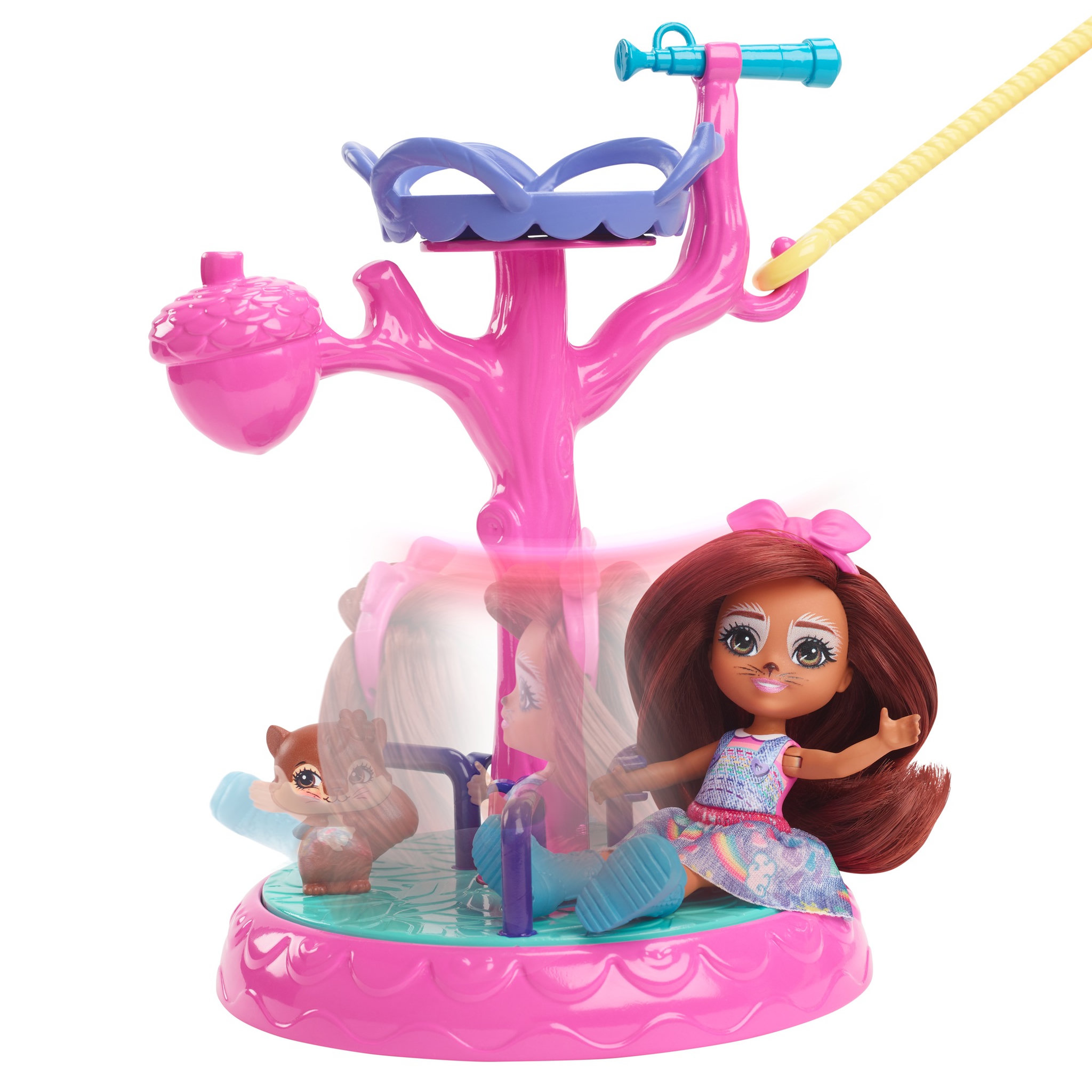 Voir la diapositive 3 : Enchantimals Mini-poupée Enchantimals - Aire de jeux 