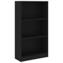 Voir la diapositive 2 : VIDAXL Bibliotheque 3 niveaux Noir 60x24x109 cm Bois d'ingenierie