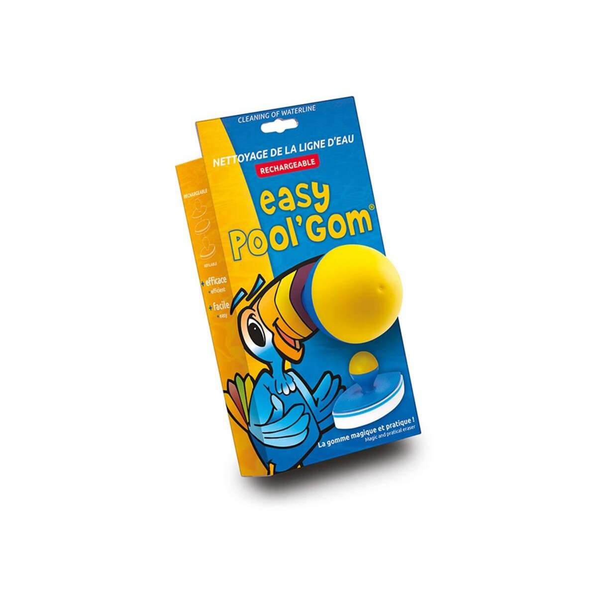 Toucan Gomme magique Easy Pool'Gom avec poignée - Toucan