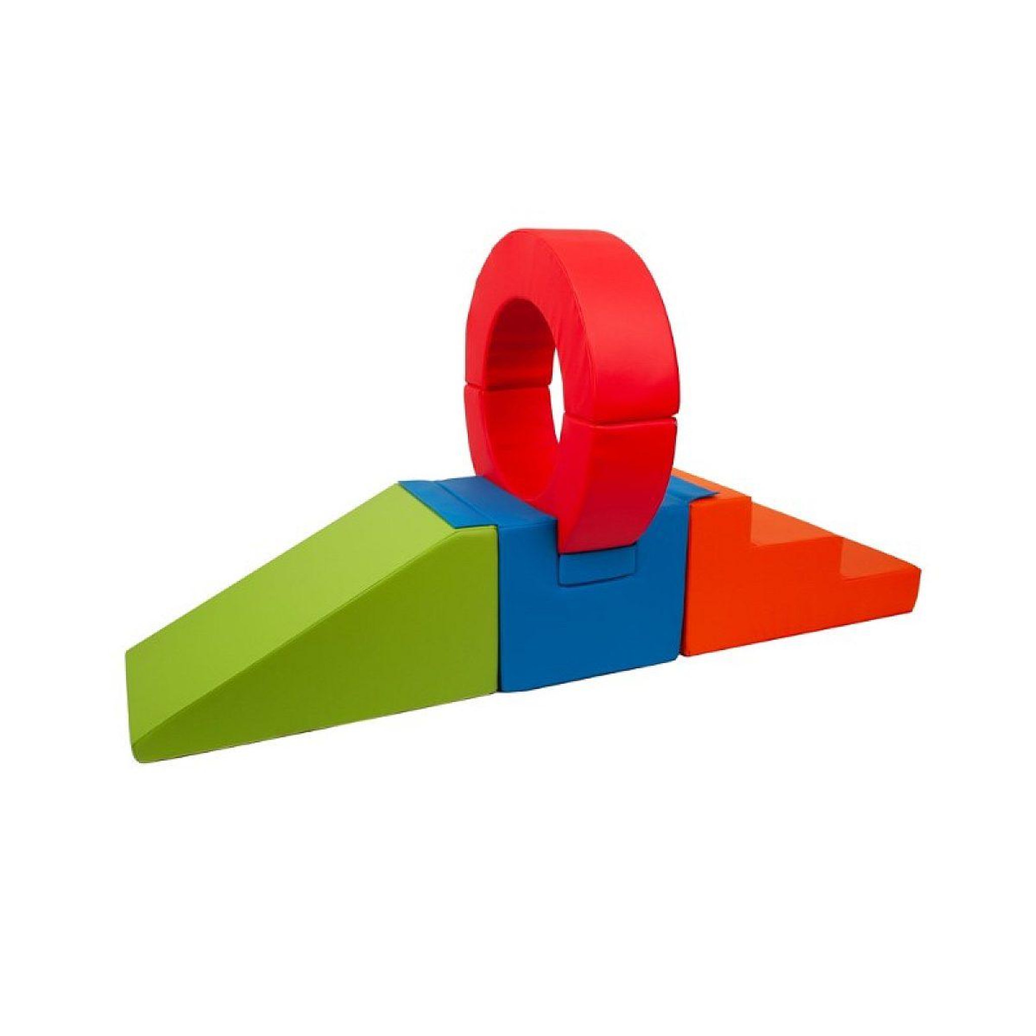 VELINDA Ensemble de 7 blocs cerceau vert rouge bleu marine orange