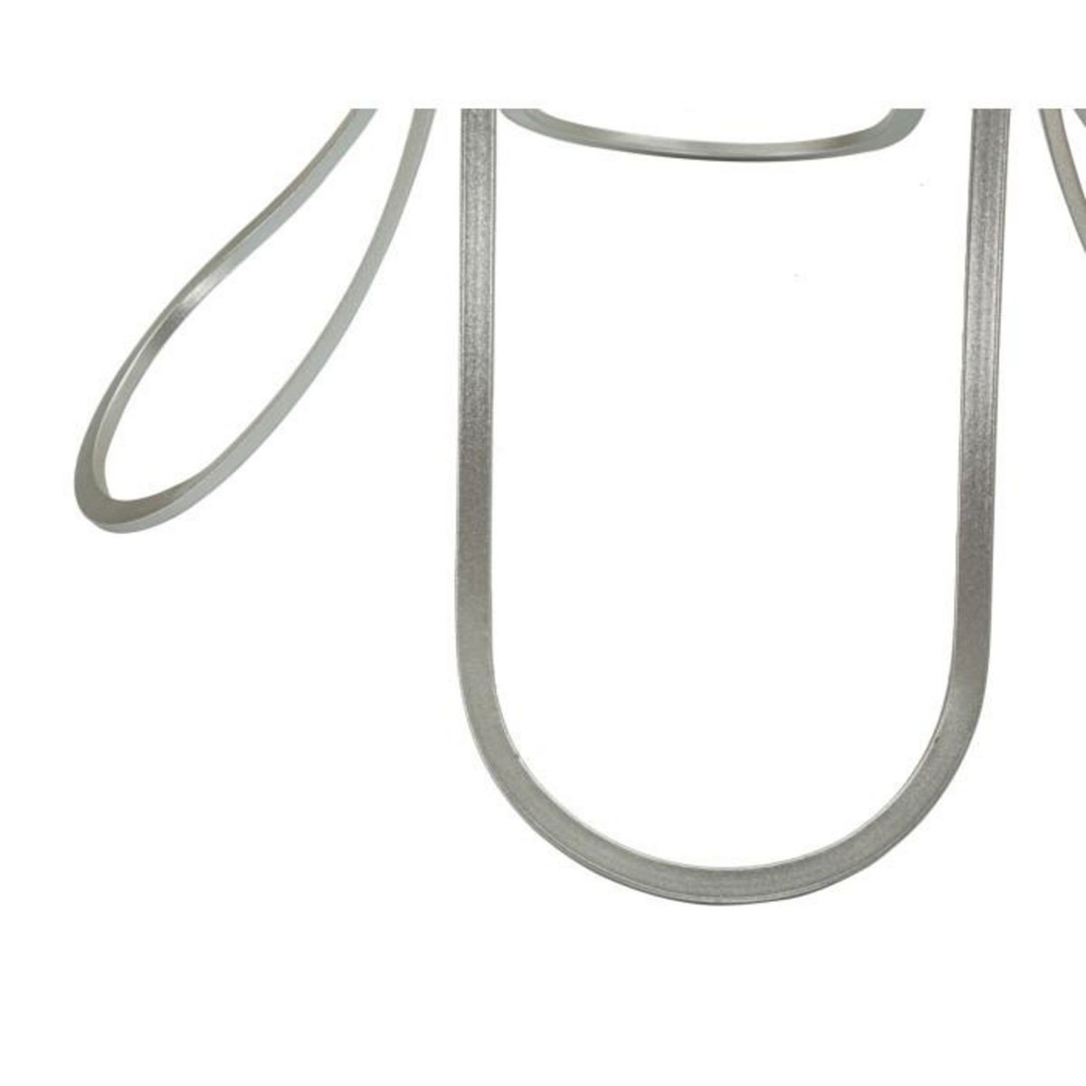 Paris Prix Table d'Appoint en Métal  Trixy  68cm Argent