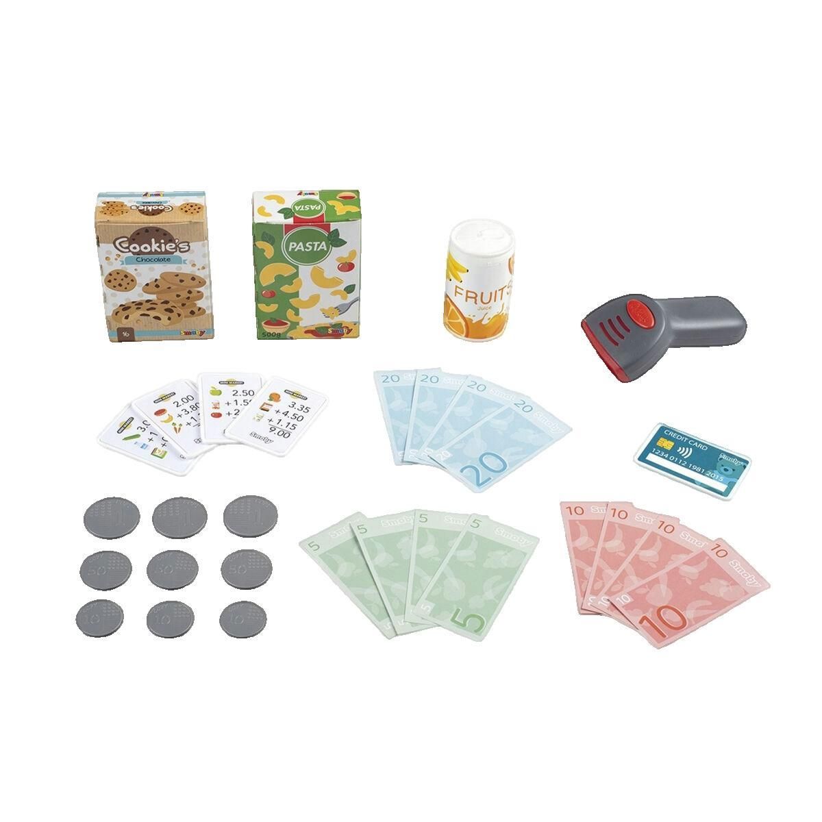 SMOBY Caisse enregistreuse Smoby électronique avec accessoires