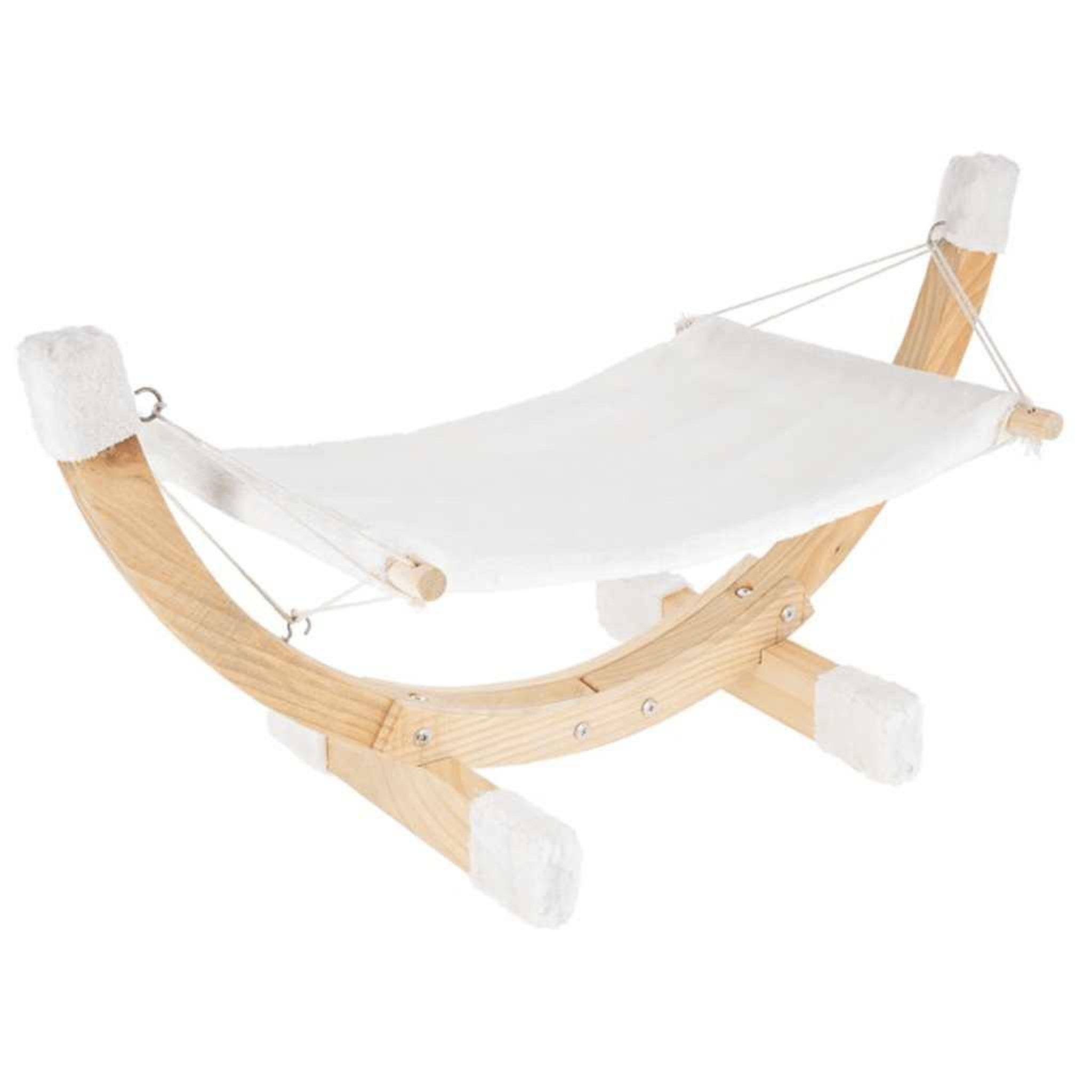 KERBL Kerbl Hamac pour chats Siesta Blanc 82591
