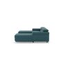 Voir la diapositive 5 : BEST MOBILIER Pablo - canapé panoramique en u - 7 places - convertible avec coffres et têtières réglables - en velours côtelé