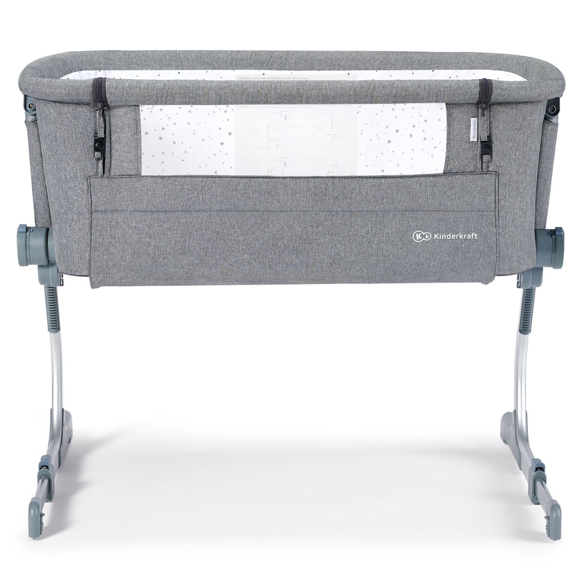 KINDERKRAFT Berceau cododo Uno UP - Gris