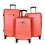 Voir la diapositive 1 : David Jones Lot 3 valises rigides dont 1 valise cabine