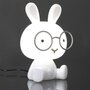 Voir la diapositive 2 : Paris Prix Lampe à Poser LED  Lapin  23cm Blanc