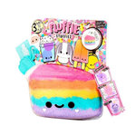 L.O.L. SURPRISE! Fluffie Stuffiez - Peluche ASMR a personnaliser - GÂTEAU - Rembourrage a retirer et découvrir un autre personnage - Dés 4 ans