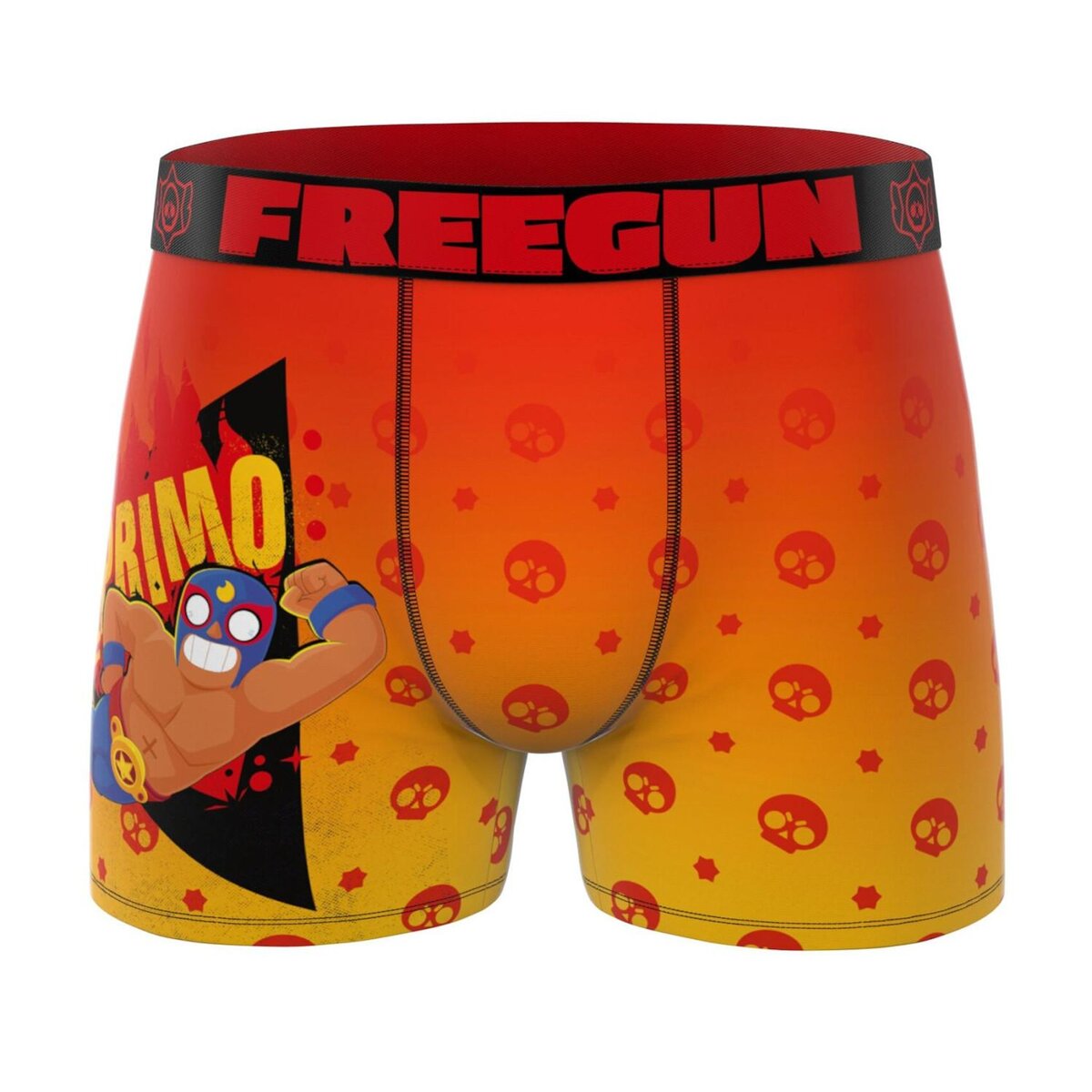 FREEGUN Lot de 4 boxers enfant Brawl Stars