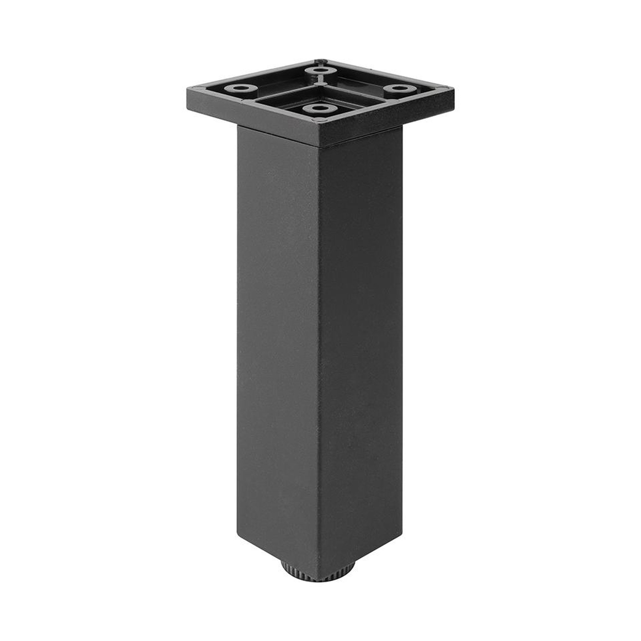 CENTRALE BRICO Pied de meuble fp003 120 mm réglable noir mat