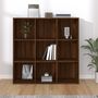 Voir la diapositive 5 : VIDAXL Armoire a livres chene marron 98x29x97,5 cm