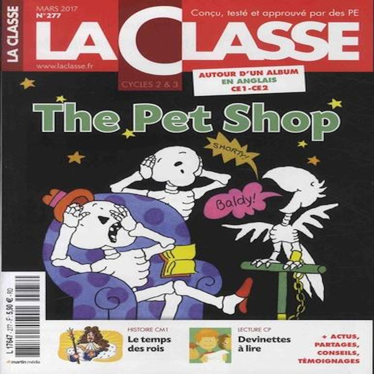 THE PET SHOP. KIT PEDAGOGIQUE EN 2 VOLUMES : ALBUM + EXPLOITATION PEDAGOGIQUE DE L'ALBUM EN ANGLAIS (LA CLASSE N° 277, MARS 2017), Collignon Ivan