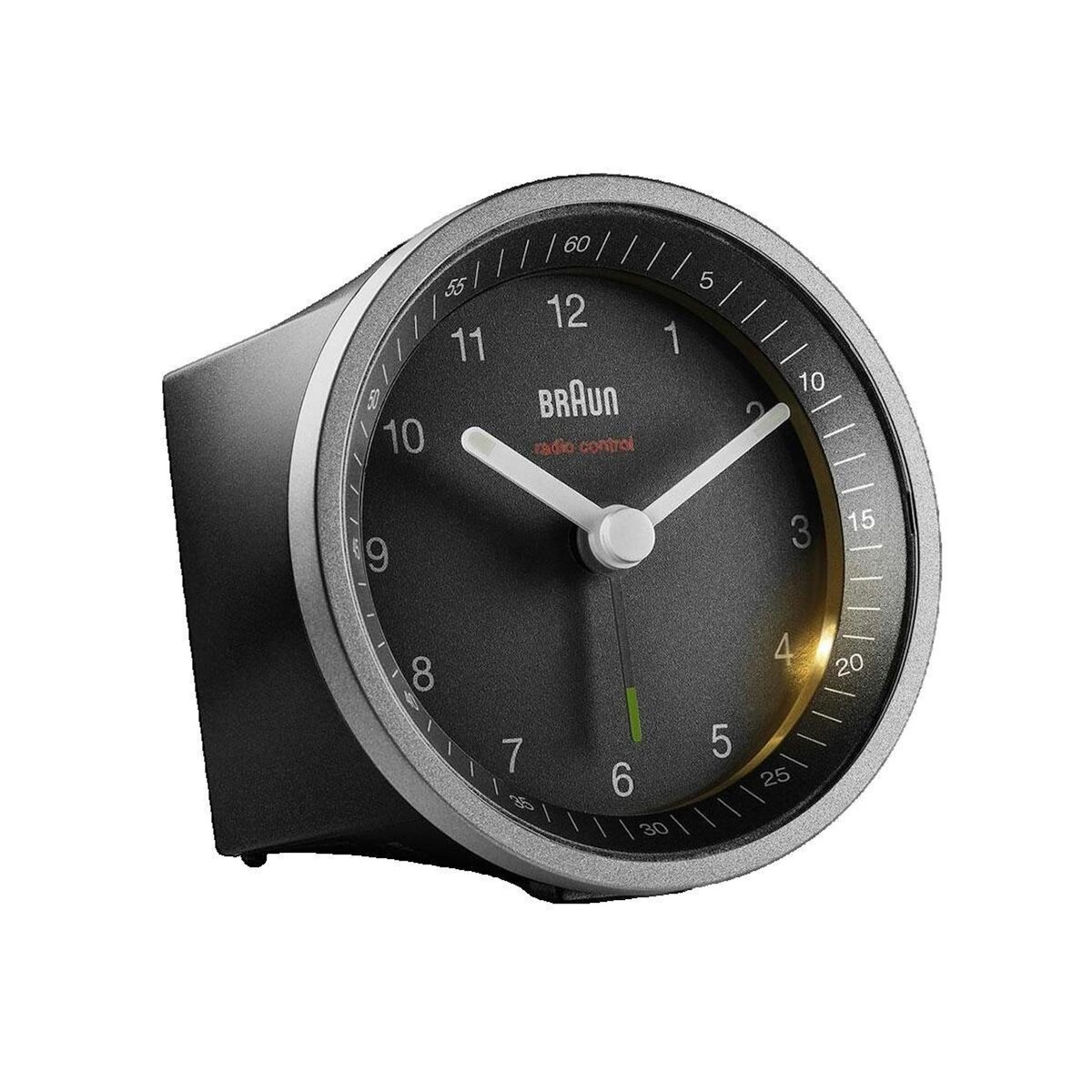 Braun company Réveil radio-piloté Braun BC 07 SB-DCF noir et argent