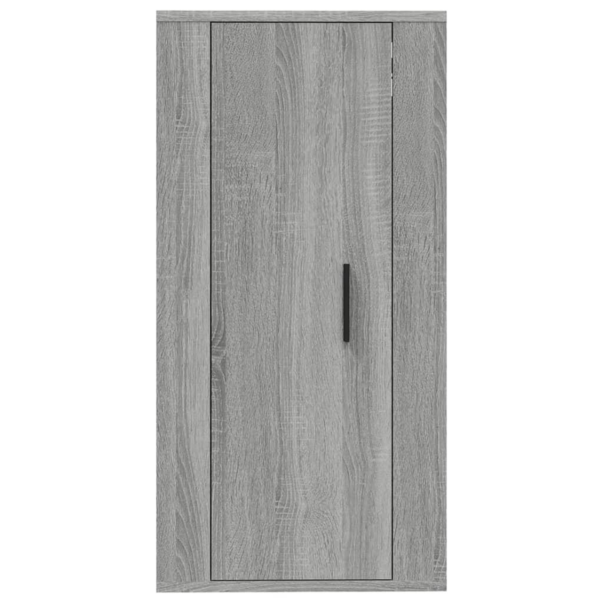 Voir la diapositive 5 : VIDAXL Meuble TV mural Sonoma gris 40x34,5x80 cm
