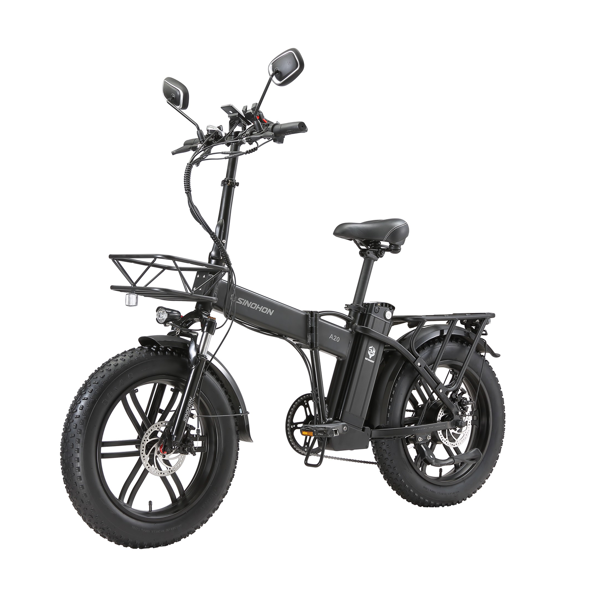 SINOHON Vélo électrique pliant sinohon a20. Coloris disponibles : Gris