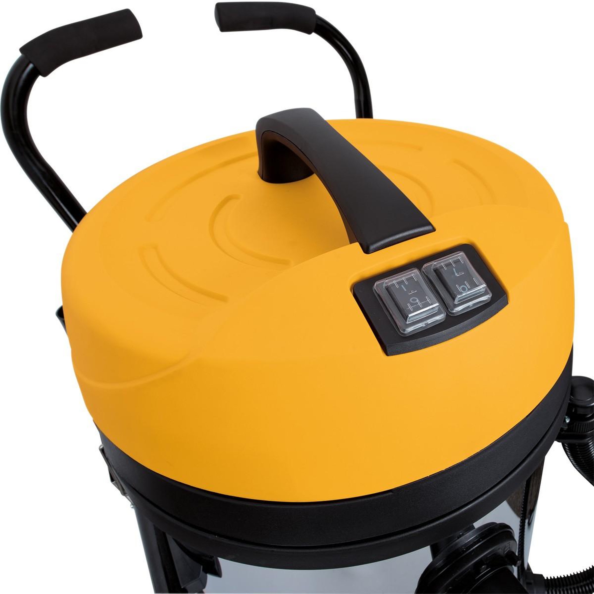 Voir la diapositive 2 : VITO Pro-Power Aspirateur eau et poussières 2400w cuve 75 litres inox nettoyage professionnel vito